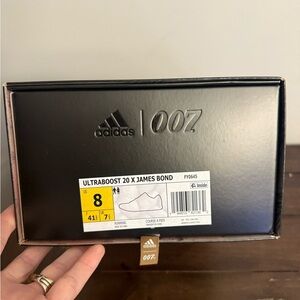 Adidas Ultraboost 20 x James Bond 007 Empty Shoe Box Only – Size 8